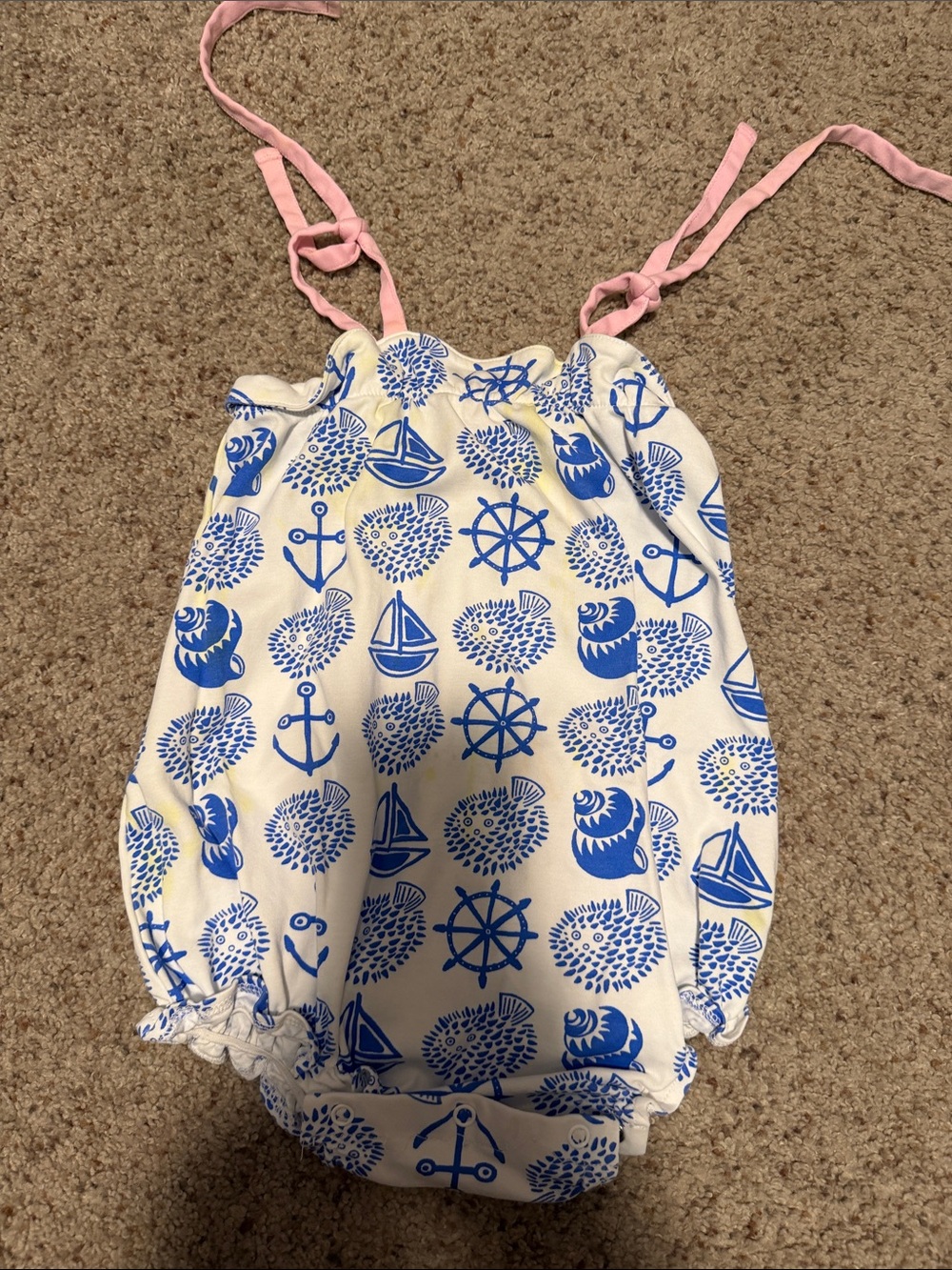TBBC The Beaufort Bonnet Co Girls Playsuit 2T